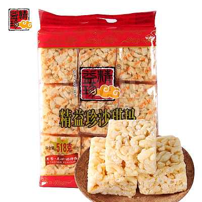 精益珍 沙琪玛 蛋酥味 518g