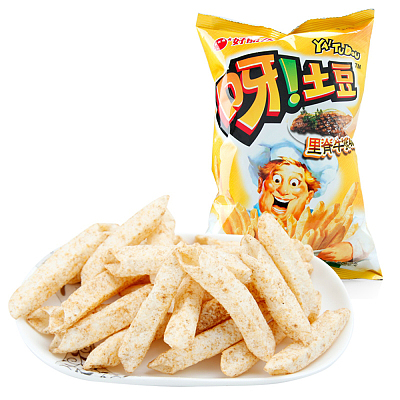 好丽友 呀土豆 里脊牛排味 70g