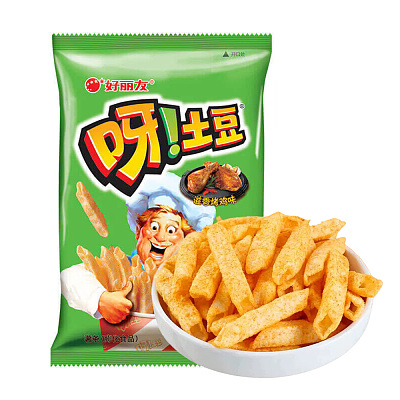 好丽友 呀土豆 滋香烤鸡味 70g