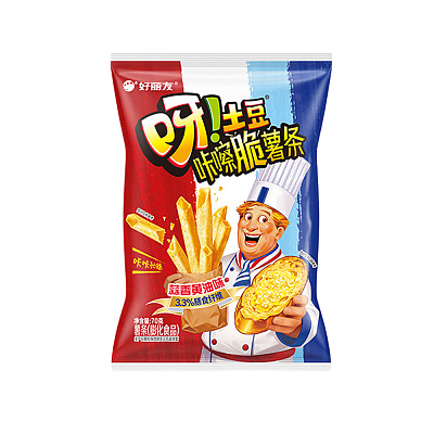 好丽友 呀土豆 蒜香黄油味 70g