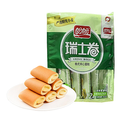 盼盼 瑞士卷 香蕉味 240g