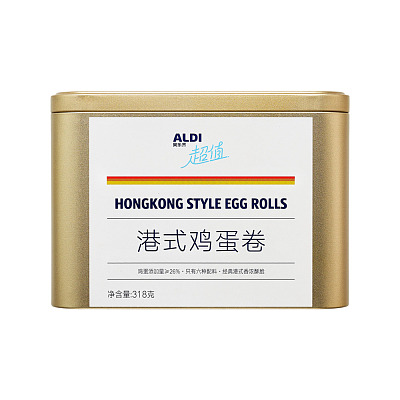 【全澳独家】奥乐齐(中国) 超值系列 港式鸡蛋卷 318g
