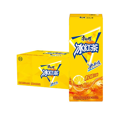 【整箱】康师傅  冰红茶 柠檬口味 250ml*24盒装