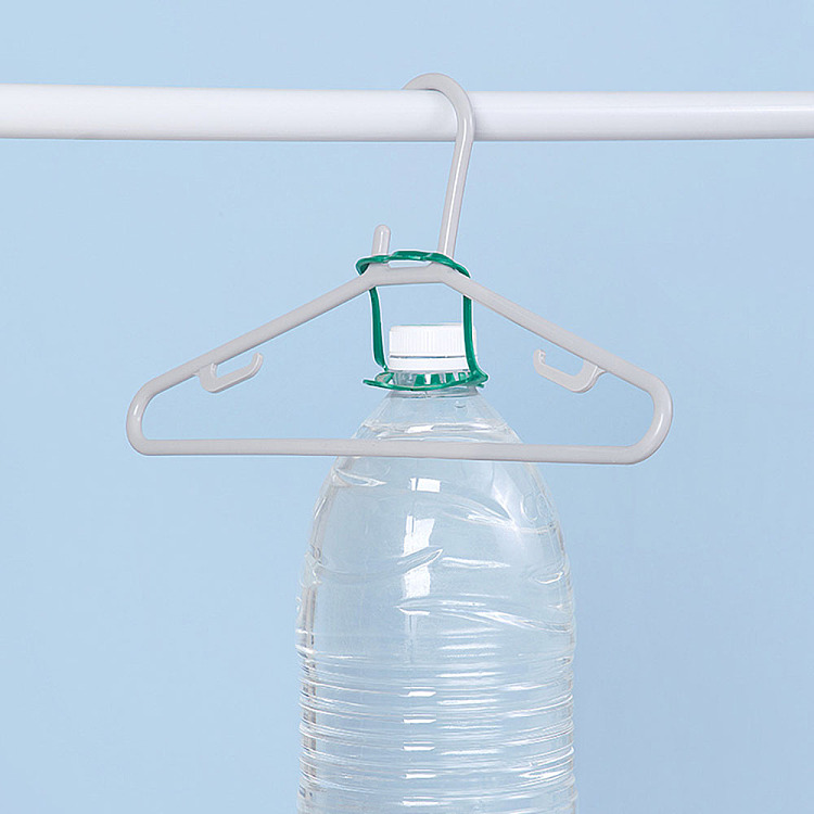 camellia-auspicious-clothes-hanger-460-green-and-gray-2-colors-randomly-shipped-5pcs-2