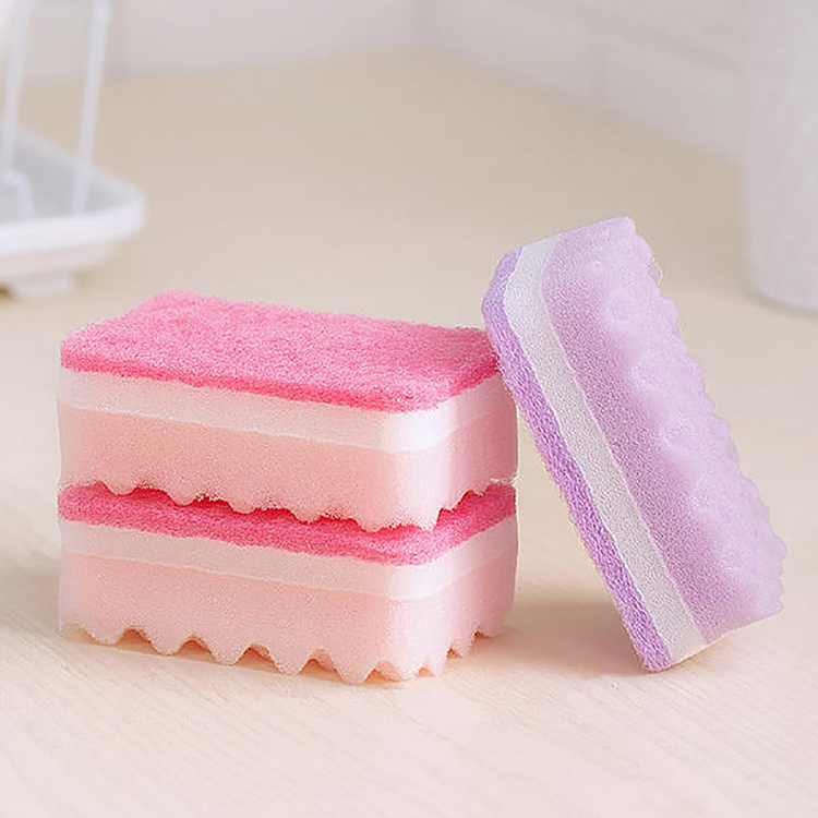 tea-flower-corrugated-sponge-cleaning-cloths-5pcs-included-2