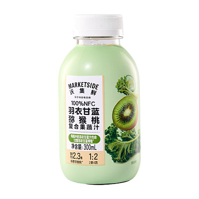 【全澳独家】沃尔玛(中国) 自营系列 沃集鲜 羽衣甘蓝果汁 300mL
