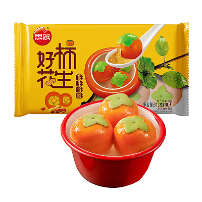 【冻】思念 好柿花生汤圆 312g