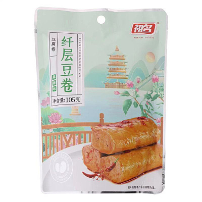 祖名 纤层豆卷 麻辣味 105g