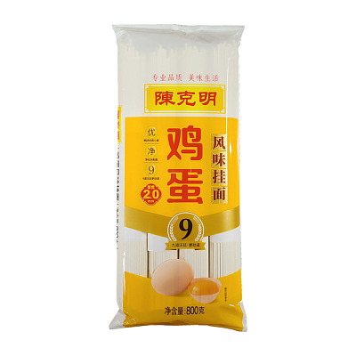 陈克明 鸡蛋挂面 风味 800g