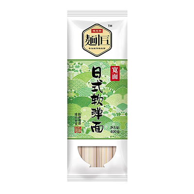 陈克明 软弹面 宽面 400g