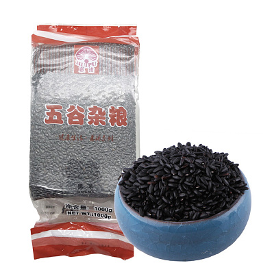 惠浦 五谷杂粮 黑米 1kg