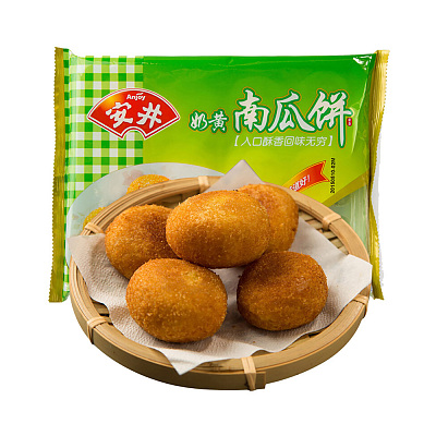 临保特惠【冻】安井 奶黄南瓜饼 360g