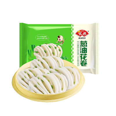 【冻】安井 葱油花卷 300g
