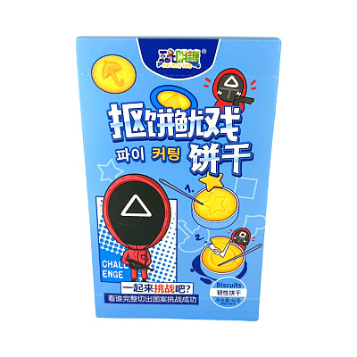 王光明糖 抠饼鱿戏 饼干 40g