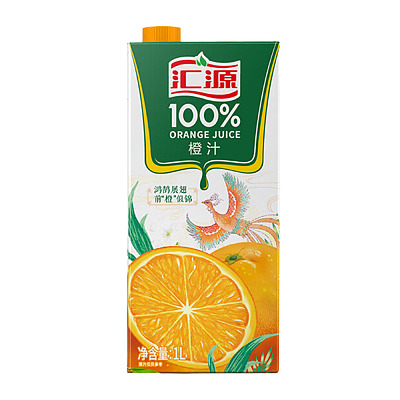 汇源 100%橙汁 1L