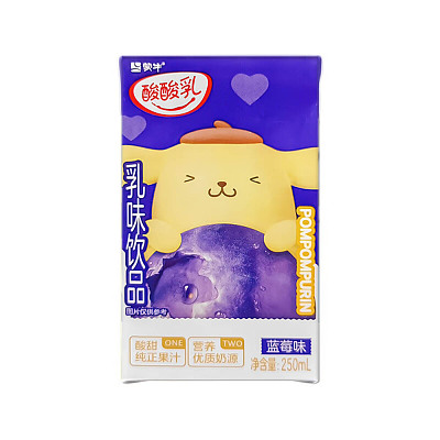 蒙牛 酸酸乳 乳味饮品 蓝莓味 250ml