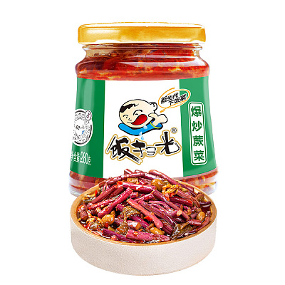 饭扫光 爆炒蕨菜 280g