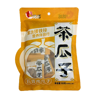 洽洽 茶瓜子 五香南瓜子 120g