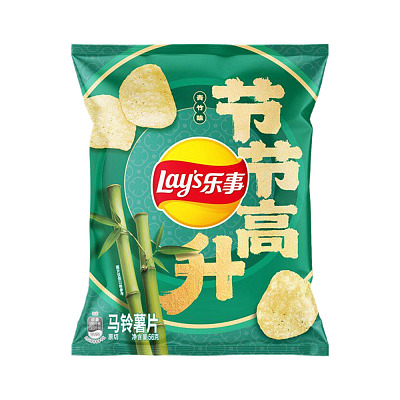 乐事 薯片 限定款青竹味 56g