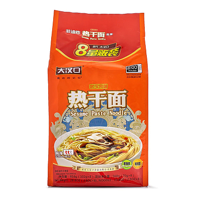 大汉口 武汉热干面 麻辣味 102g*8包
