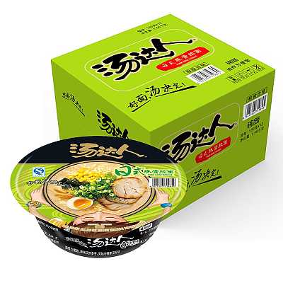 【整箱】统一 汤达人 日式豚骨拉面 130g*12盒/箱
