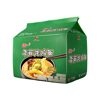 统一 香菇炖鸡面 103g*5