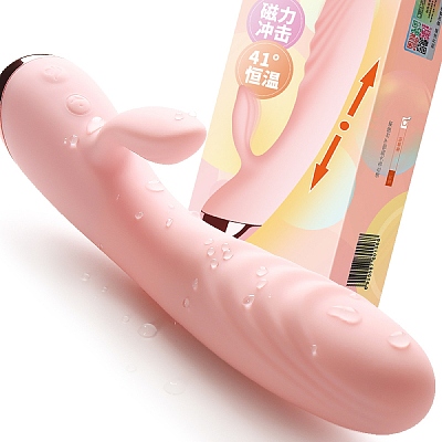 羞羞哒 冲击震动棒 樱花粉 190.3*62.4*35.8mm