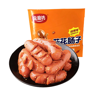 【整盒】金磨坊 花花肠子 烧烤味 20g*20包入