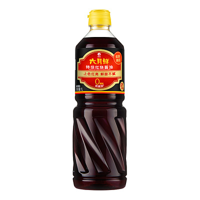 欣和 六月鲜 特级红烧酱油 1L