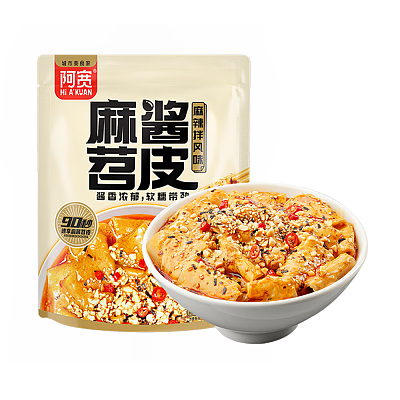 阿宽 麻酱苕皮 麻辣拌风味 190g