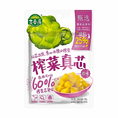 吉香居 榨菜真芯 原味 135g
