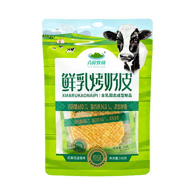 青原牧场 鲜乳烤奶皮 100g