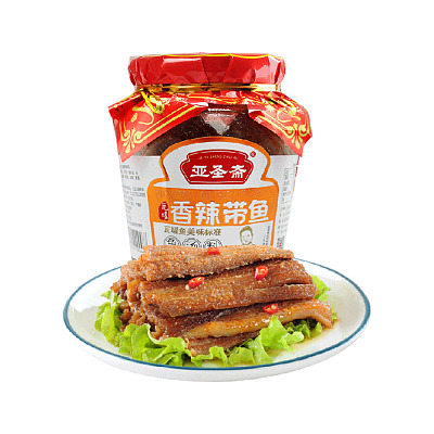 亚圣斋 瓦罐香辣带鱼 410g