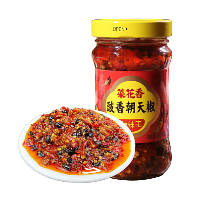 菜花香 豉香朝天椒 特辣王 280g