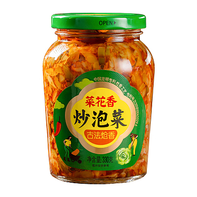 菜花香 炒泡菜 古法炝香 330g