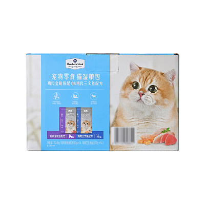 【全澳独家】山姆自营品牌 MM 宠物零食猫湿粮包 2.24kg