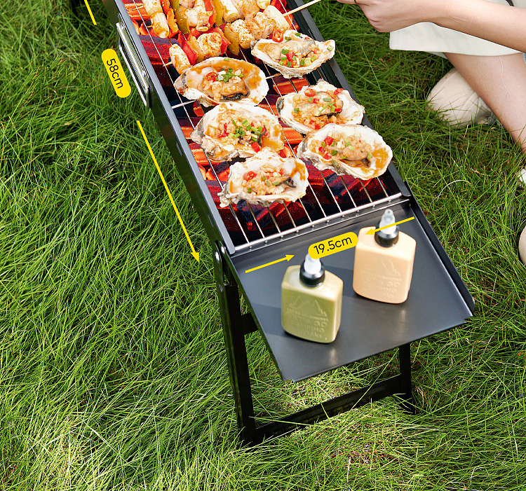 primitive-outdoor-portable-charcoal-grill-w-stainless-steel-grill-net-3-piece-set-12