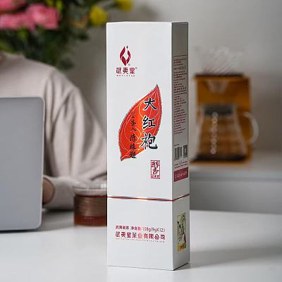 茶分享 醇香大红袍 12袋 108g