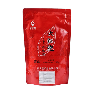 茶分享 武夷星言山大红袍125g