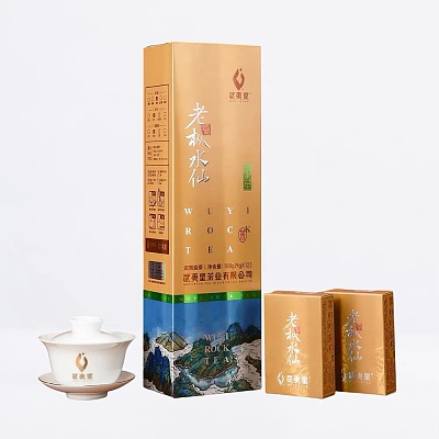 茶分享 老枞水仙竖条装 12袋 108g