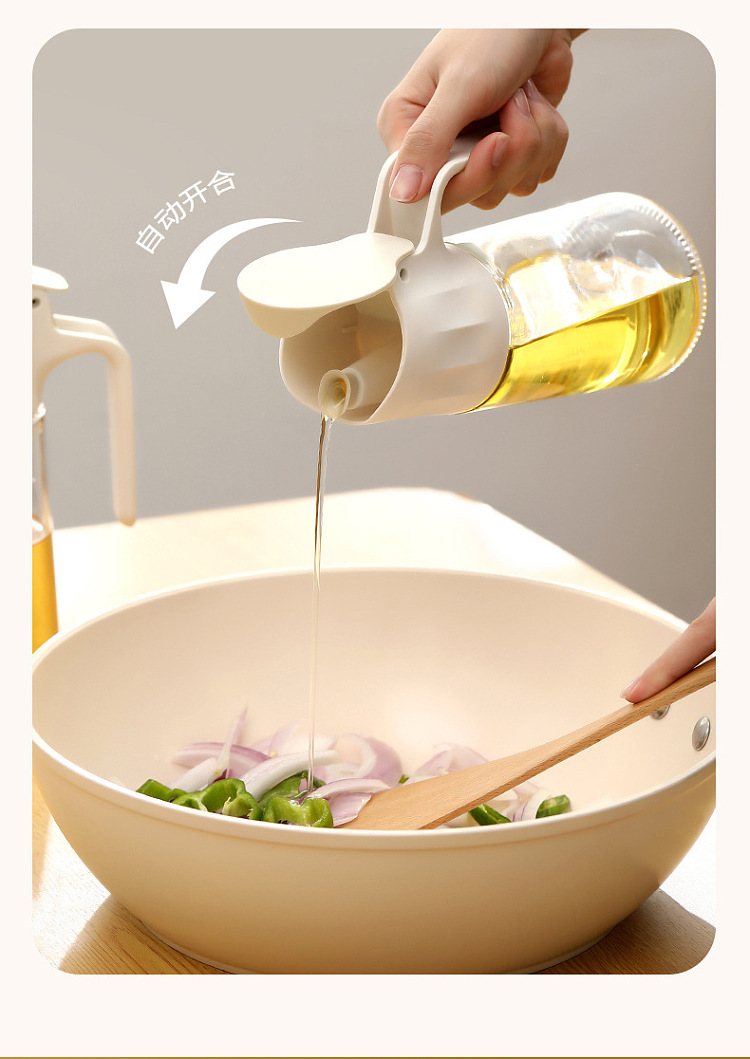 fasola-gravity-self-opening-oil-bottle-gray-and-white-500ml-4