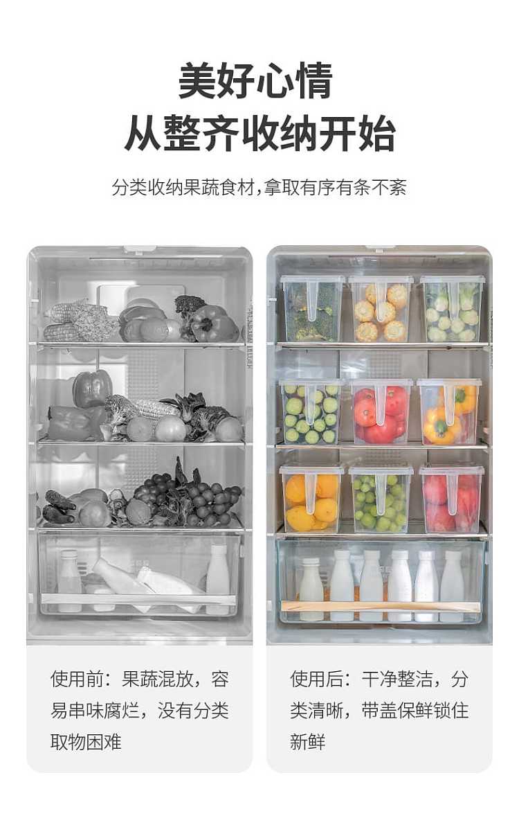 fasola-refrigerator-with-lid-handheld-crisper-transparent-47l-2