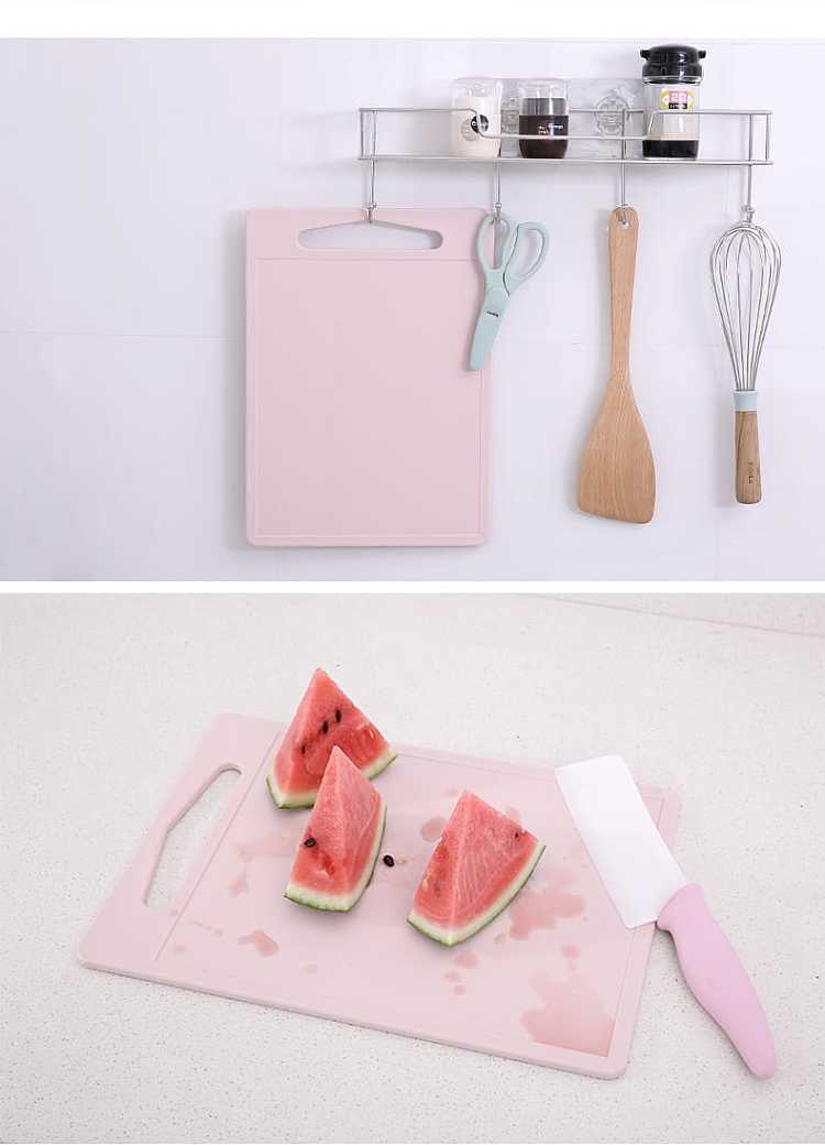 fasola-household-plastic-fruit-board-cutting-board-square-lotus-pink-344-25-08cm-7