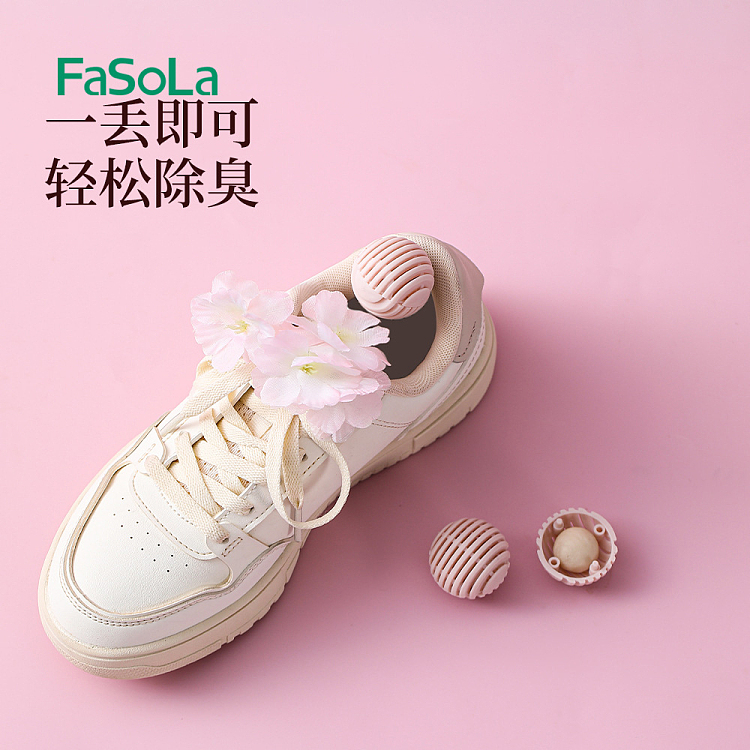 fasola-shoe-deodorizer-balls-cherry-blossom-white-peach-flavor-pink-6pcs-in-3