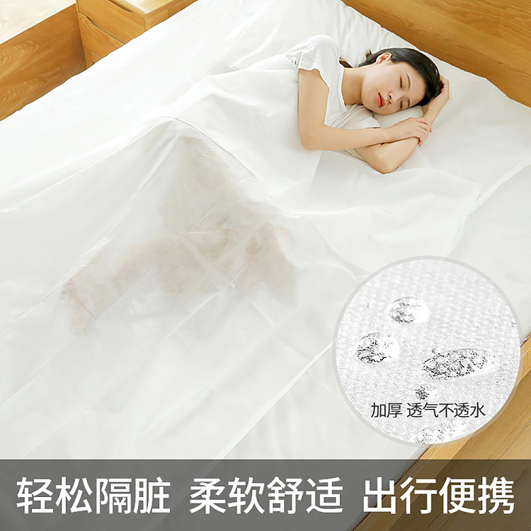 fasola-travel-disposable-bedsheet-white-15m-bed-2