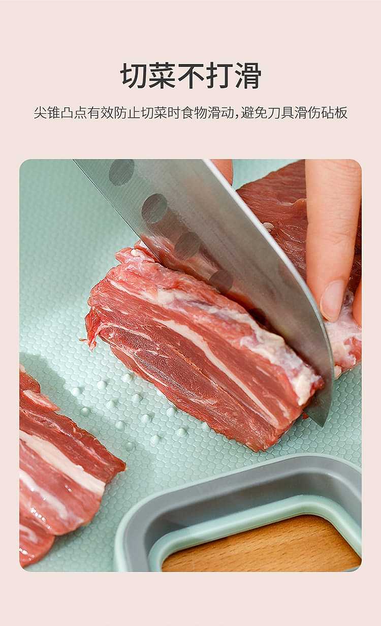 fasola-double-sided-beveled-non-slip-cutting-board-olive-green-3428cm-7