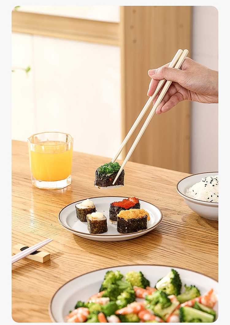 fasola-alloy-hexagonal-japanese-chopsticks-mixed-colors-5-pairs-in-15