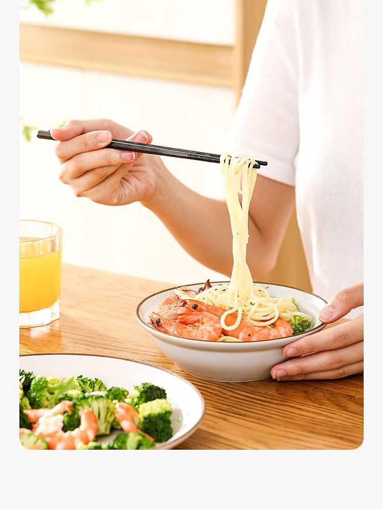 fasola-alloy-hexagonal-japanese-chopsticks-mixed-colors-5-pairs-in-3