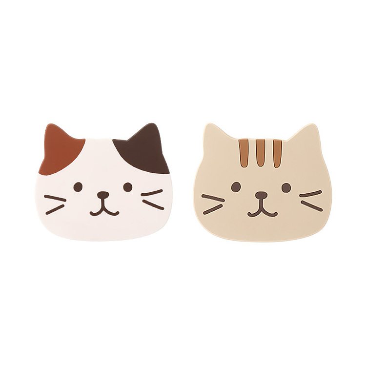 fasola-cat-anti-scald-coaster-set-flower-cat-2pcs-5