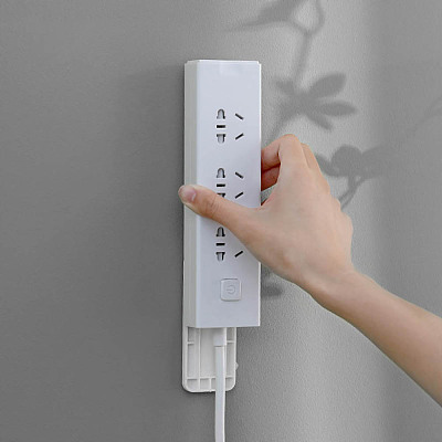 FaSoLa 自粘插排固定器 白色 2个入